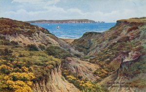Île de Wight, de Becton Bunny, Barton-on-Sea - Alfred Robert Quinton