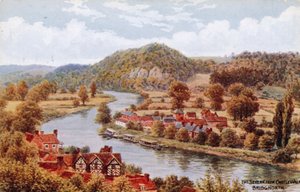 La Severn, depuis Castle Walk, Bridgnorth