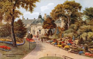 Entrée des jardins de la vallée, Harrogate