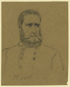 Général confédéré John Bell Hood - Alfred Rudolph Waud