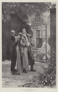 Son dernier regard sur la maison - Alfred Sheldon Williams
