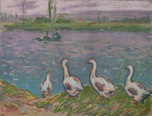 Esquisse en pastels, 19ème siècle