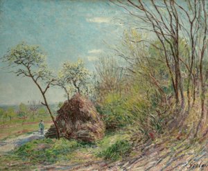 À la lisière de la forêt-Les Sablons - Alfred Sisley