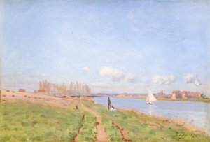 Rives de la Seine à Argenteuil - Alfred Sisley