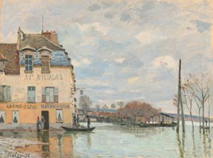 Inondation à Port-Marly - Alfred Sisley