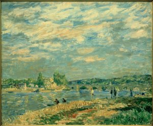 Le pont de Sèvres - Alfred Sisley