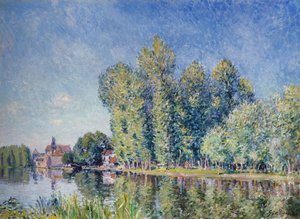 Loing à Moret - Alfred Sisley