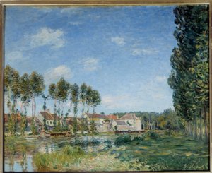 Moret, les bords du Loing