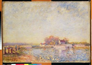 Scène de rivière avec canards, 1881