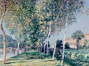 Route vers Louveciennes
