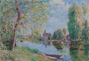 Printemps à Moret-sur-Loing, 1891