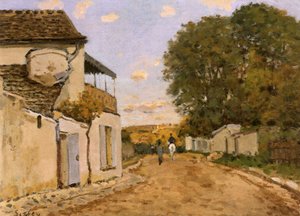 Rue à Louveciennes (Rue de la Princesse), c.1873
