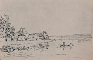 Les rives du Loing, vers 1880s, 1946