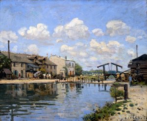 Le Canal Saint-Martin, Paris