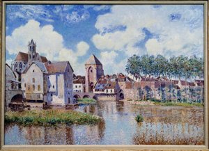 Vue de Moret sur Loing