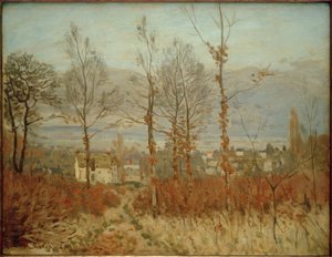 Vue de Louveciennes en automne - Alfred Sisley