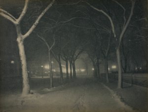 Une nuit glaciale, New York