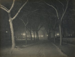 Une nuit glaciale, New York