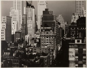 De ma fenêtre à An American Place, Nord - Alfred Stieglitz