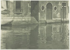 Reflets - Venise, 1894, imprimé 1897 - Alfred Stieglitz