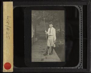 Sans titre (Howard avec une canne à pêche) - Alfred Stieglitz