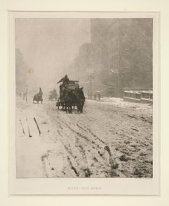 Hiver - Cinquième Avenue - Alfred Stieglitz