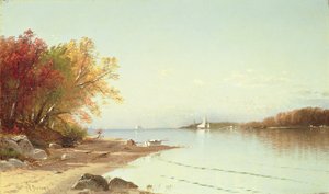 Baie de Narragansett, automne, Rhode Island