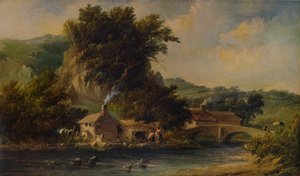 Scène à Dovedale, Derbyshire, 1836, 1938