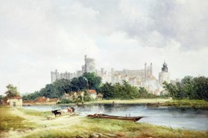 Château de Windsor depuis les Brocas Meadows