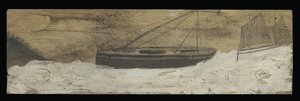 Bateaux sur une Eau Agitée - Alfred Wallis