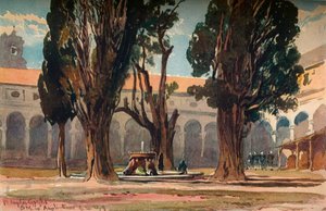 Santa Maria Degli Angeli, Rome, vers 1870