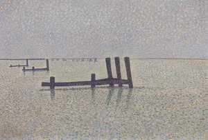 La Manche à Nieuwpoort - Alfred William Finch