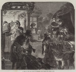 Une Visite aux Anciens la Veille de Noël - Alfred William Hunt