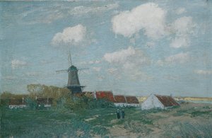 Village sur la dune
