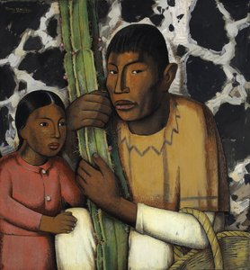 Indien avec cactus