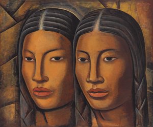 Les jumelles, c.1930 - Alfredo Ramos Martinez
