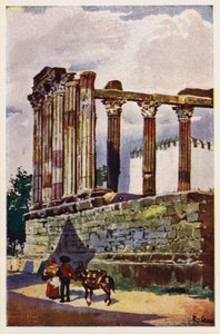 Temple de Diane, Évora, Portugal - Alfredo Roque Gameiro