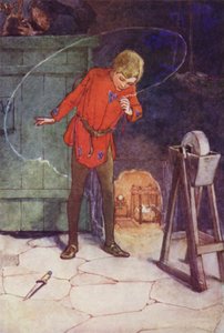 Il aperçut la Fée Clochette dans son verre - Alice Bolingbroke (after) Woodward