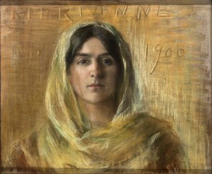 Marianne en jaune - Alice Pike Barney