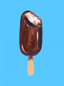Glace au chocolat « Bitten »