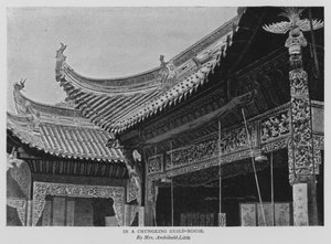 Dans une maison de guilde à Chungking - Alicia Little