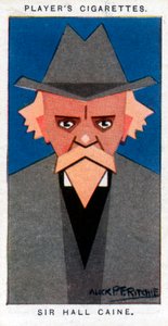 Sir Hall Caine, romancier britannique, 1926