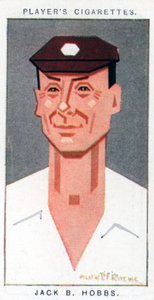 Sir Jack Hobbs, joueur de cricket britannique