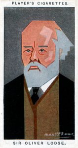Sir Oliver Lodge, physicien britannique