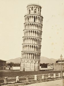 Campanile, Pise, vers 1850 (tirage sur papier albuminé) - Fratelli Alinari