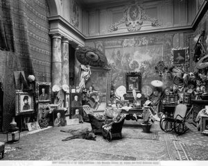 Atelier du peintre florentin Eduardo Gelli, Via Marsilio Ficino 10, Florence