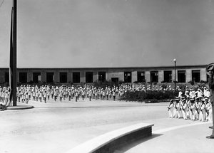 Villa Rosa Maltoni Mussolini : jeunes élèves en entraînement