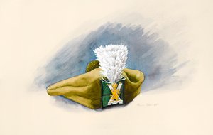 Le Hackle blanc