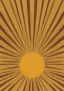 Rayons de soleil rétro aux teintes chaudes - Aliya Putrus