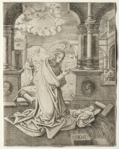 La Nativité - Allaert Claesz